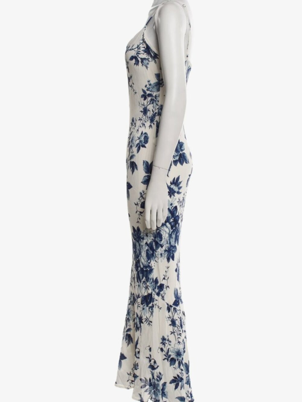Reformation Parma Dress in CallaLily print blue/white size M - Picture 5 of 6